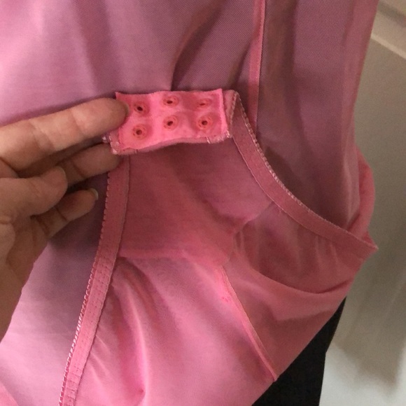 Pink lace & sheer teddy - Picture 4 of 4